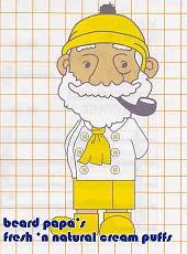 beard papa character